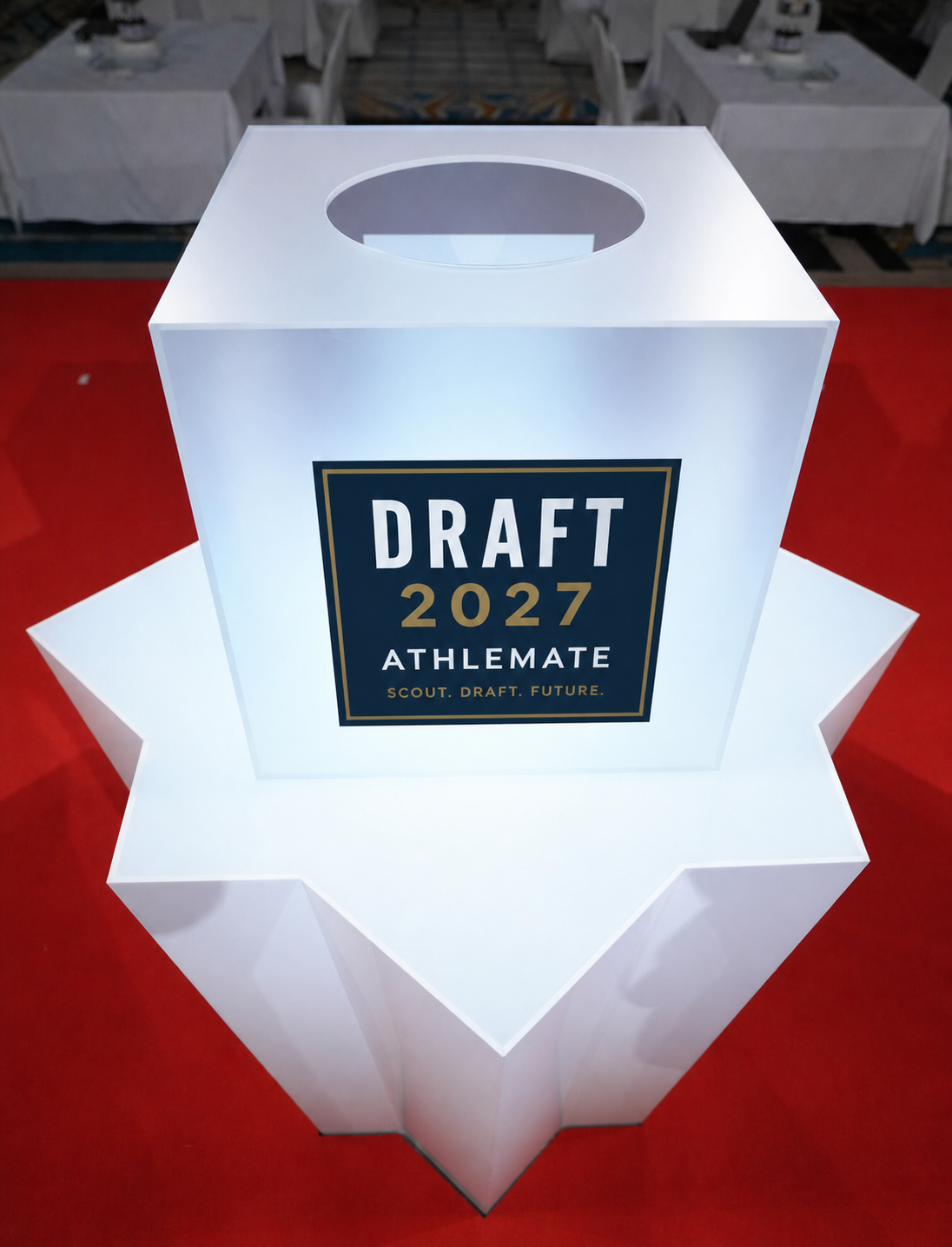 ATHLEMATE DRAFT 2027の指名ボックス